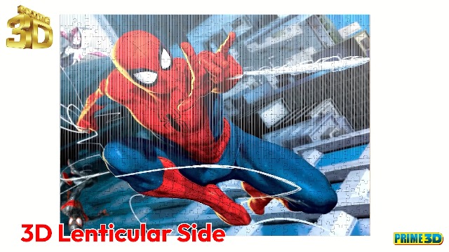 Amazon.com: Prime 3D Marvel Spider-Man, 500-Piece 3D/2D Jigsaw
